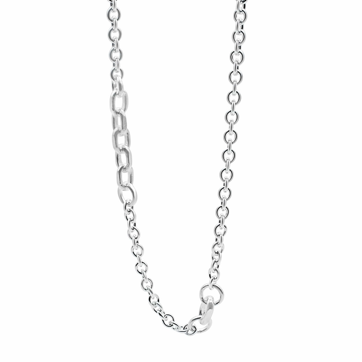 Crunch link necklace - Black Rock Jewel