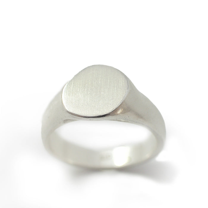 Men's ring Signet cliff - Black Rock Jewel