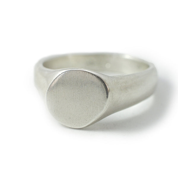 Men's ring Signet cliff - Black Rock Jewel