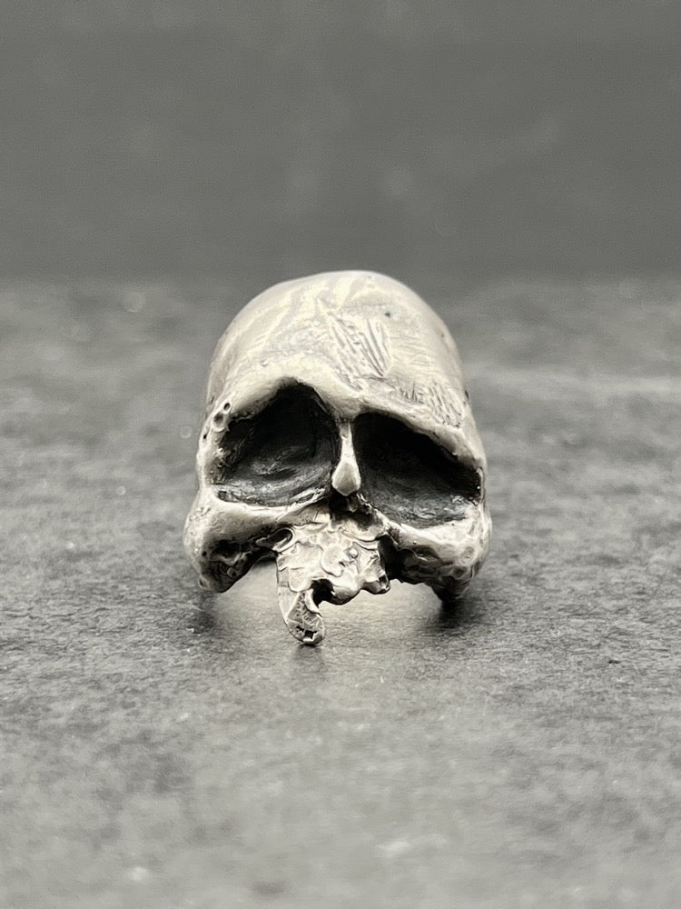 Blackrock Jewel Skull Ring Men