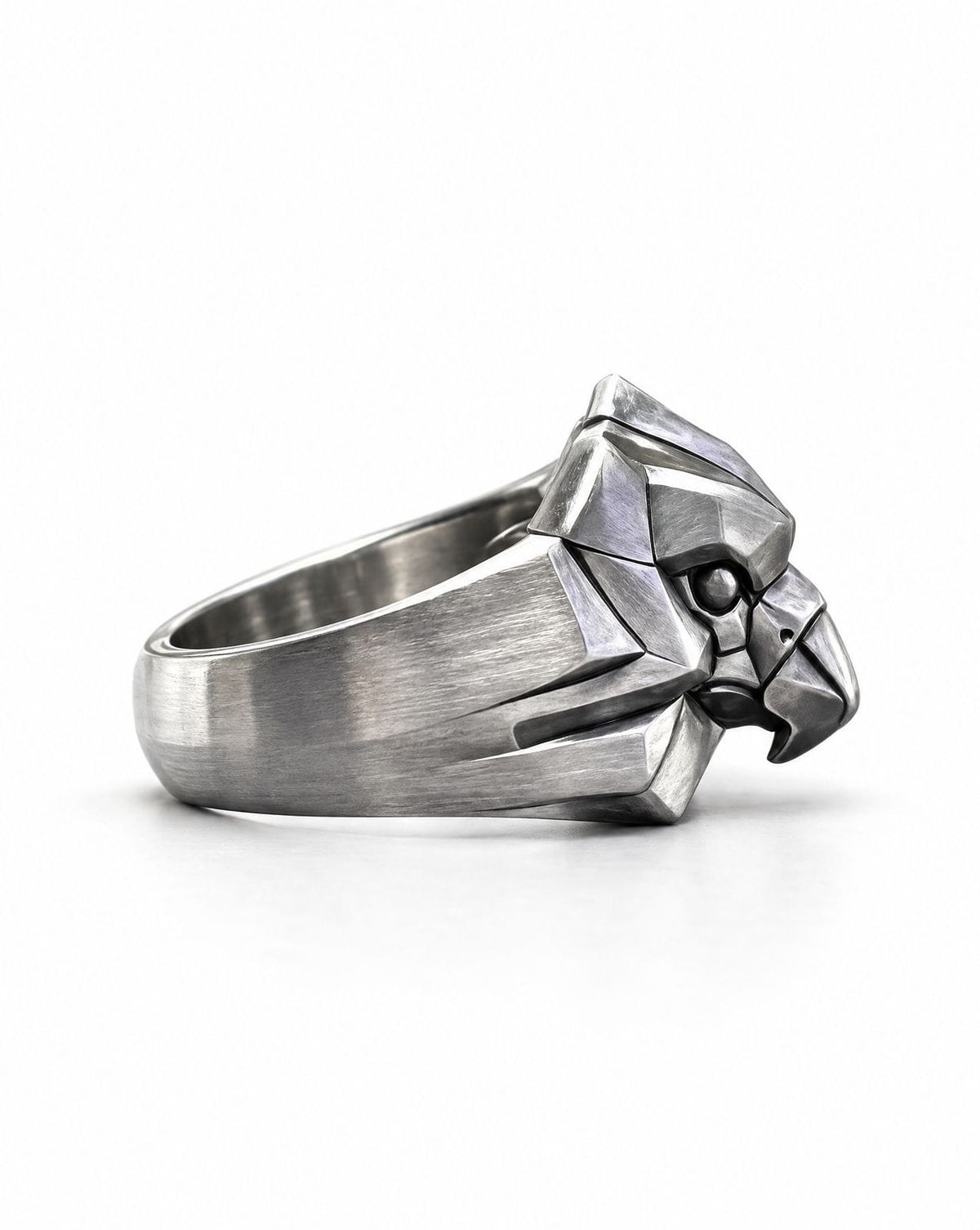 Eagle Head Signet Ring for Men | Hand-Carved 925 Sterling Silver | AETOS Black Rock Jewel Eagle Head Signet Ring for Men | Hand-Carved 925 Sterling Silver | AETOS ring