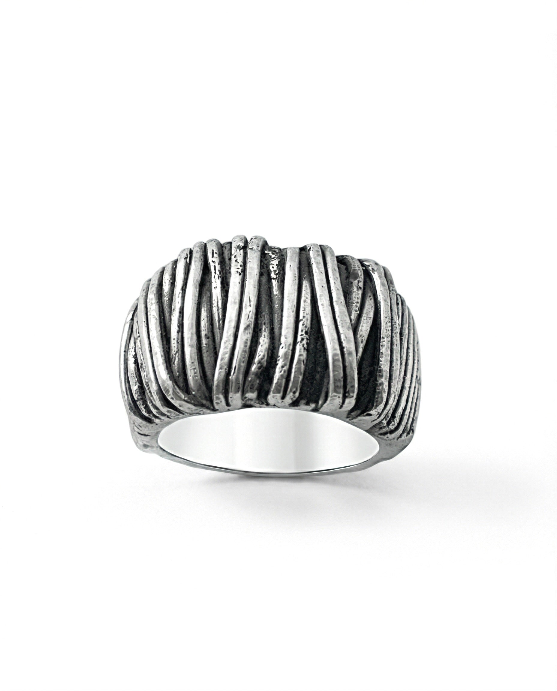 MOORING — Heavy Twisted Rope Band | Solid Sterling Silver
