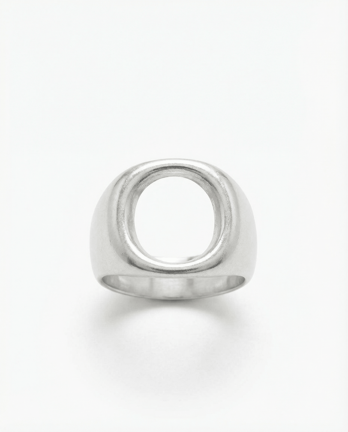 DUNE — Smooth Ellipse Signet | Solid Sterling Silver Black Rock Jewel DUNE Smooth Ellipse Signet Ring | Black Rock Jewel ring