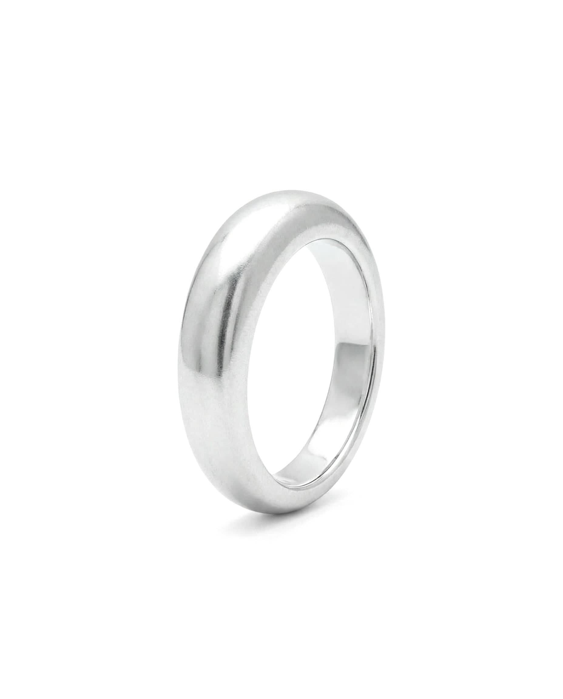 FLUX — Molten Multi-Layer Band | Solid Sterling Silver Black Rock Jewel FLUX Molten Multi-Layer Band | Black Rock Jewel ring