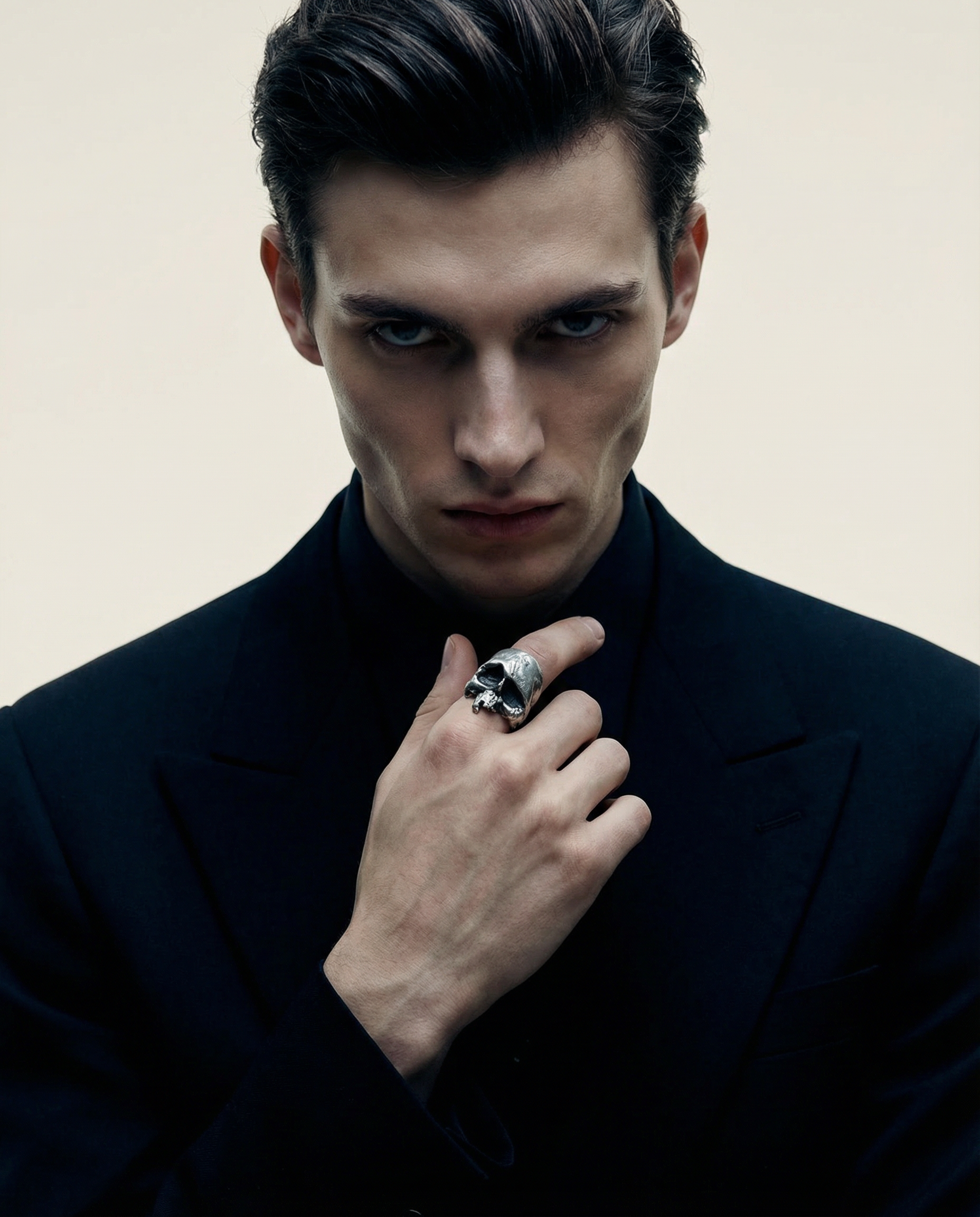 RELIC — Hand-Sculpted Skull | Solid Sterling Silver