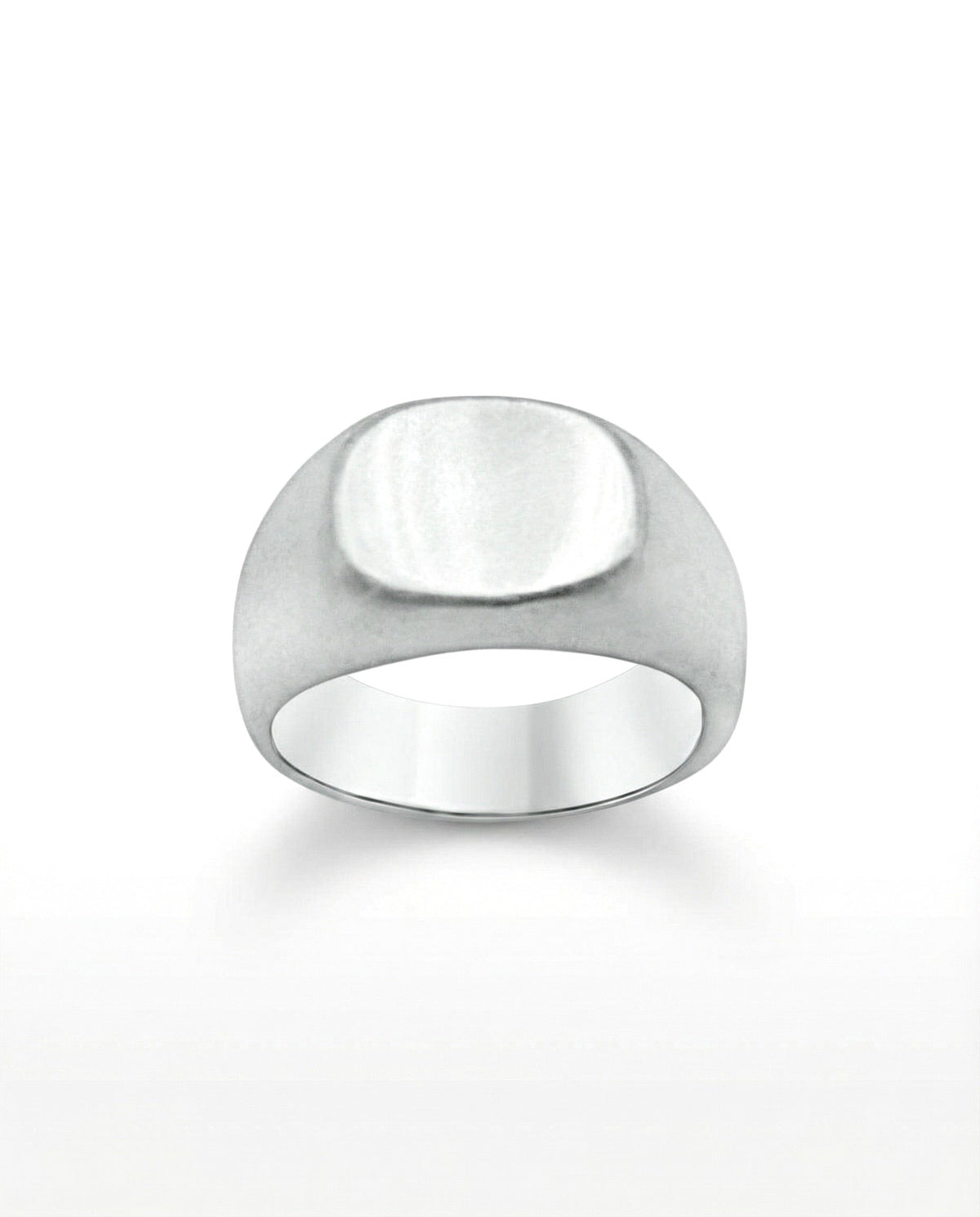 SAGA — Heritage Smooth Signet | Solid Sterling Silver Black Rock Jewel SAGA Heritage Smooth Signet Ring | Black Rock Jewel ring
