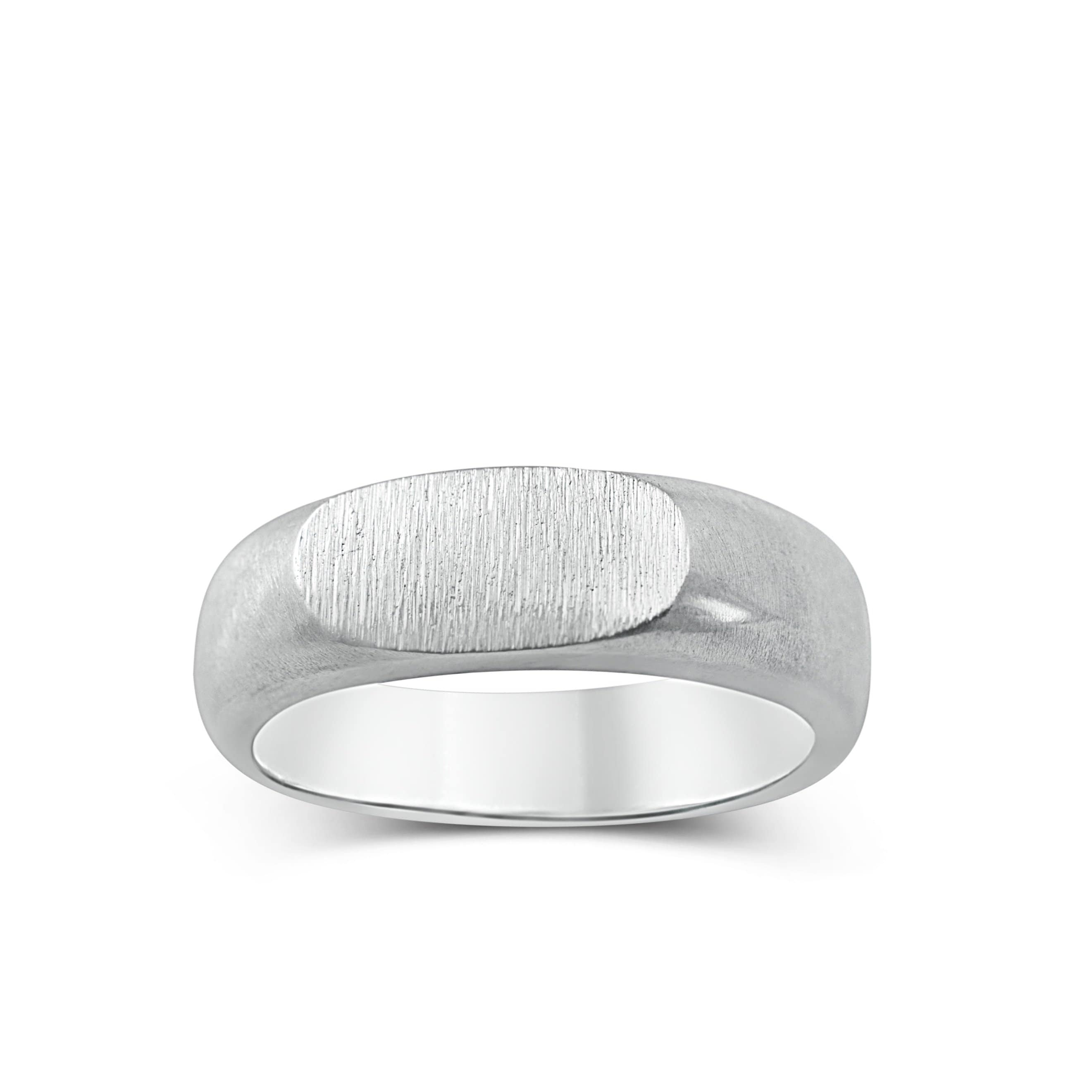 ETHER — Fine Linear Carved Band | Solid Sterling Silver Black Rock Jewel ETHER Fine Linear Carved Band | Black Rock Jewel ring