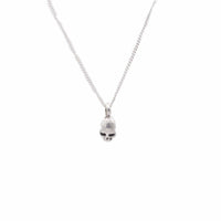 Men's necklace Pendant skull small - Black Rock Jewel