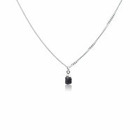 Men´s necklace with black onyx stone - Black Rock Jewel