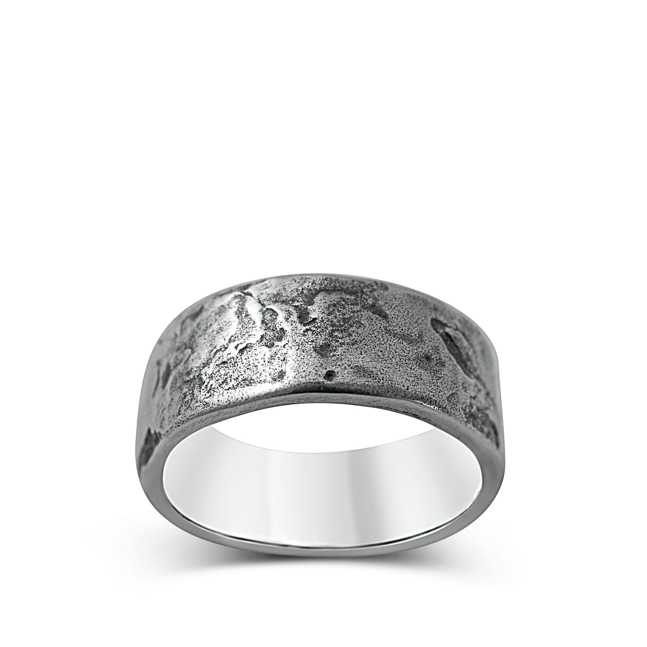 Bague homme best sale argent rock